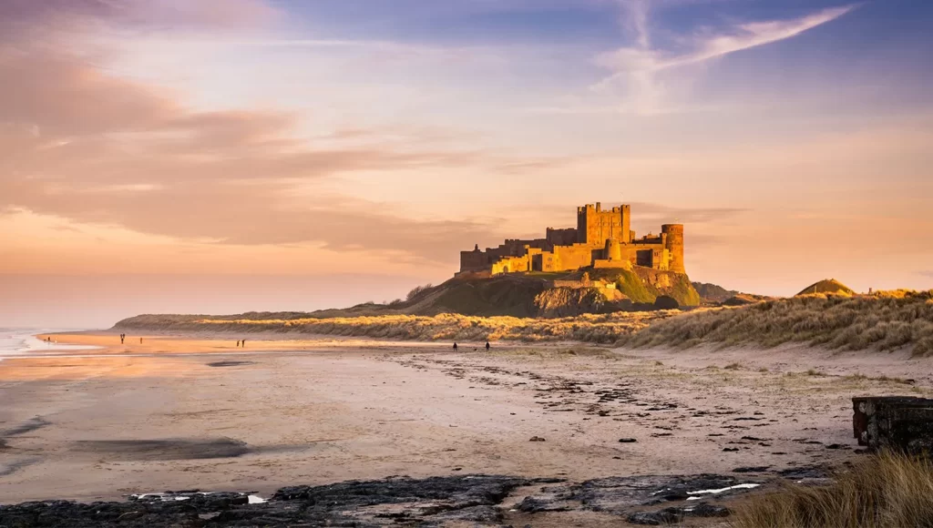 Bamburgh Beach, Northumberland