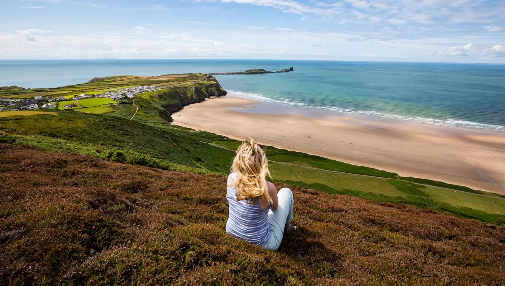 Rhossili Bay, Gower Peninsula, South Wales