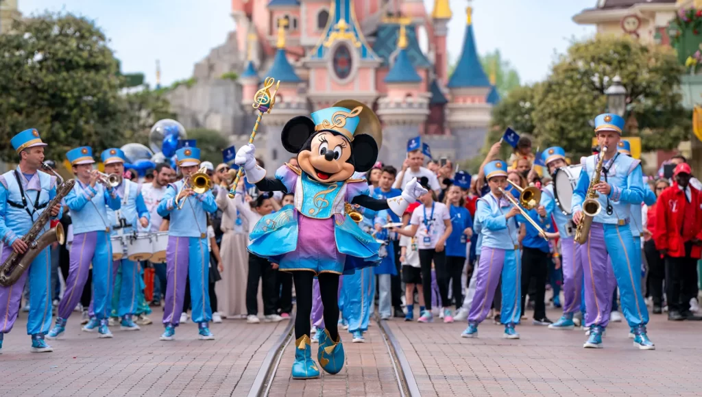 Disneyland Paris in April
