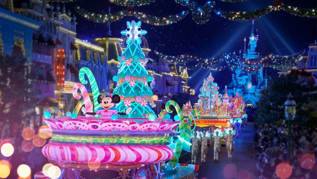 Disneyland Paris in December