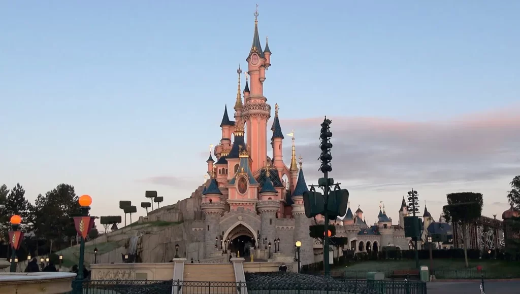 Disneyland Paris in February