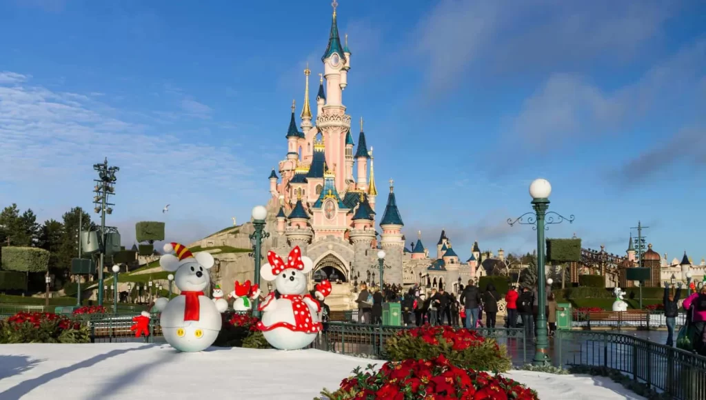 Disneyland Paris in January
