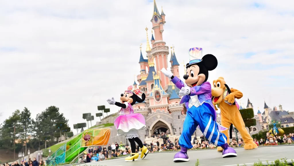 Disneyland Paris in March