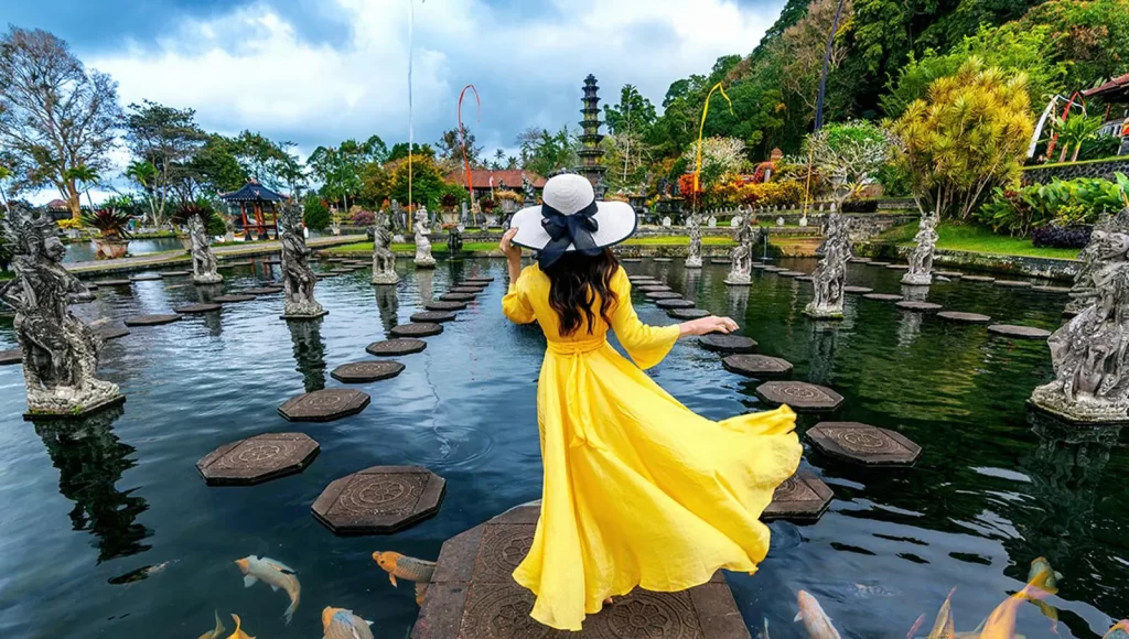Getting to Tirta Gangga