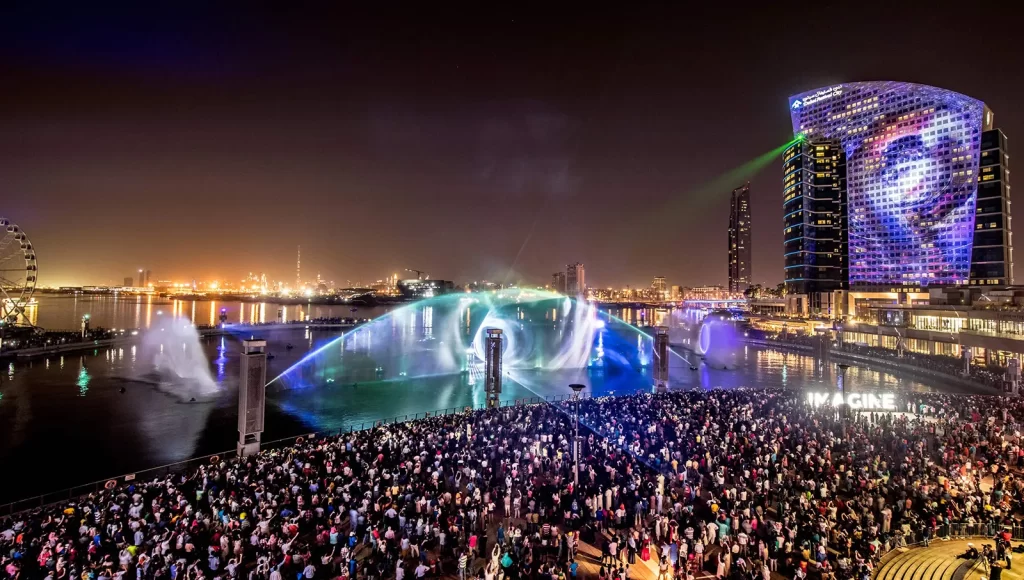 IMAGINE Show at Dubai Festival City