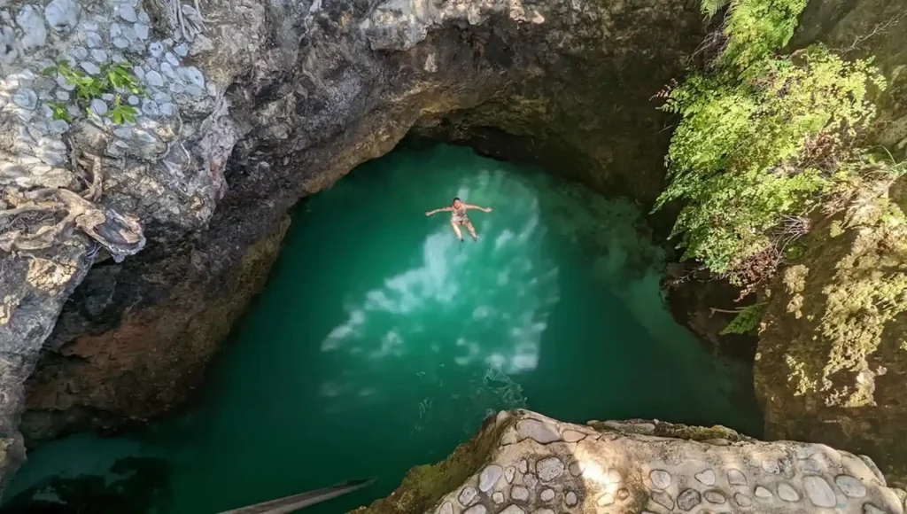 The Blue Hole Mineral Spring