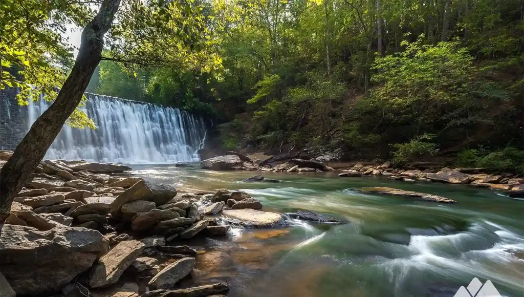 Vickery Creek Falls at Roswell Mills