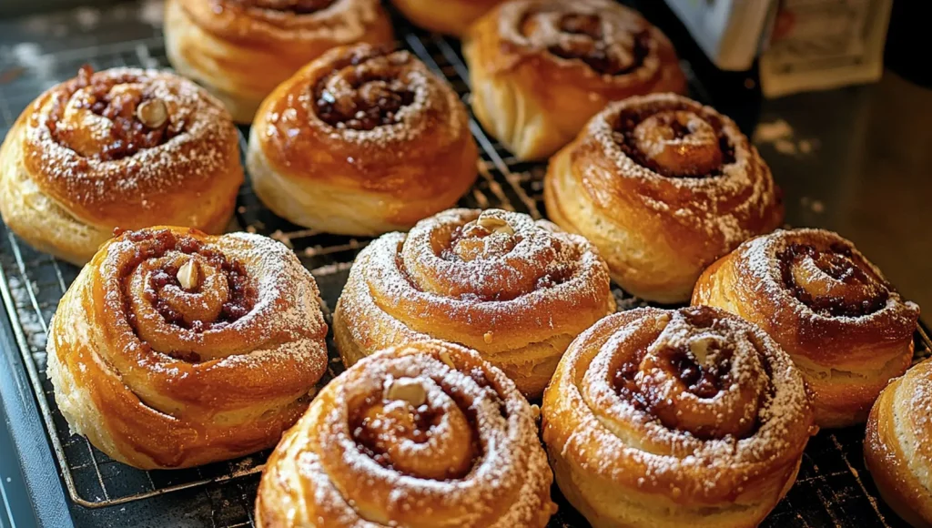 Kanelsnurr (Norwegian cinnamon bun)