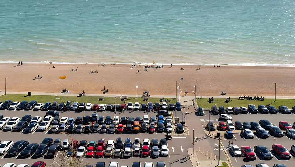 Parking Near the Beach