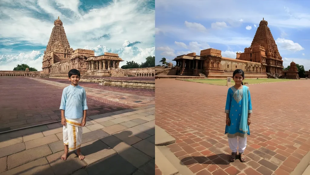 Brihadeeswara Temple Dress Code for Children
