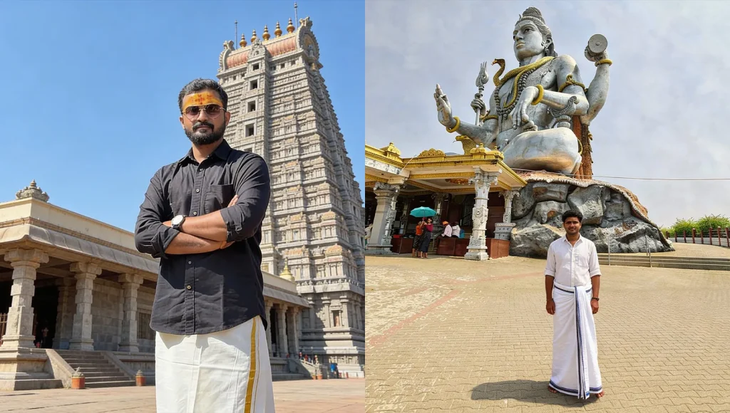 Murudeshwar Temple Dress Code for Men

