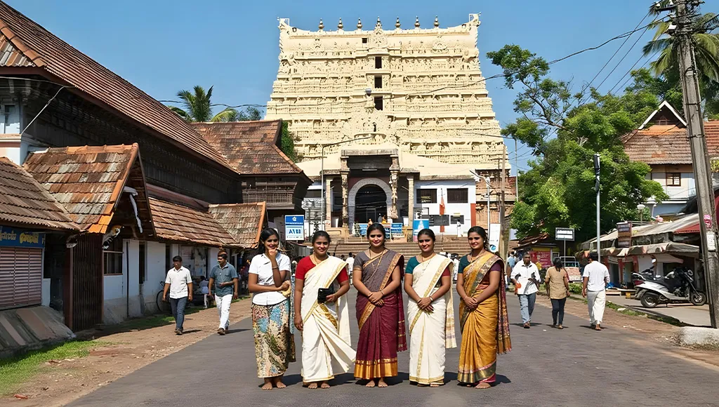 Padmanabhaswamy Temple Dress Code for Women