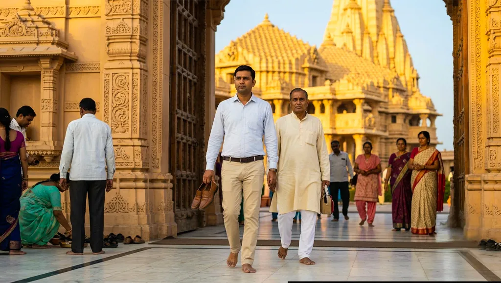 What Should Men Wear to Somnath Temple?